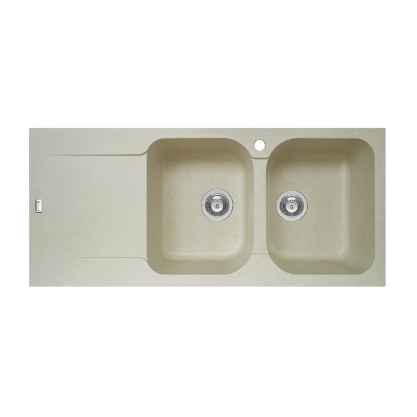 Chiuveta soft compozit Pyramis Level DUROTHEK 2B1D DR