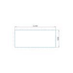 Chiuveta granit ALAZIA 116x50 2B 1D Mocha - imagine 3