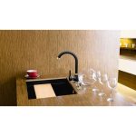 Chiuveta granit Pyramis SIROS 57x51,5 1B Carbon - imagine 3
