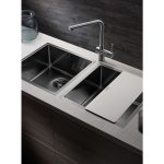 Chiuveta inox ASTRIS COLORA 50x40 1B Copper - imagine 5