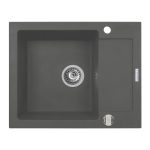 Chiuveta bucatarie Pyramis MIDO 62x50 1B 1D Grey
