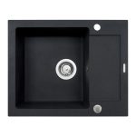 Chiuveta bucatarie Pyramis MIDO 62x50 1B 1D Black