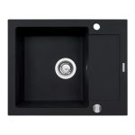 Chiuveta bucatarie Pyramis MIDO 62x50 1B 1D Carbon