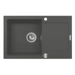 Chiuveta bucatarie Pyramis MIDO 79x50 1B 1D Grey