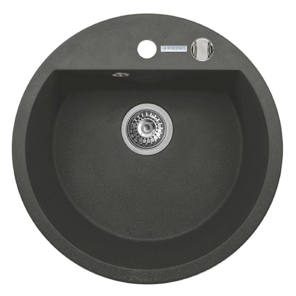 Chiuveta bucatarie Pyramis MIDO Ø51 1B Black