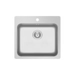 Chiuveta inox Pyramis ZERIA 56x52 1B