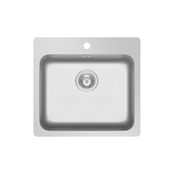 Chiuveta inox Pyramis ZERIA 56x52 1B