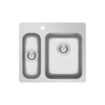 Chiuveta inox Pyramis ZERIA 58x52 1 1/2B DR