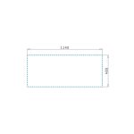 Chiuveta granit ALAZIA 116x50 2B 1D Iron Grey - imagine 3