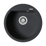 Chiuveta Granit Alazia Ø51 1B Black
