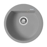 Chiuveta Granit Alazia Ø51 1B Industrial Grey