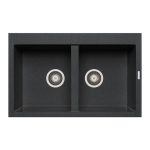 Chiuveta Granit ALAZIA 79x50 2B Black