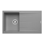 Chiuveta Granit ALAZIA 86x50 1B 1D Industrial Grey