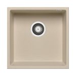 Chiuveta Granit TETRAGON 40x40 1B Ivory