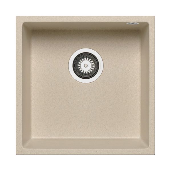 Chiuveta Granit TETRAGON 40x40 1B Ivory