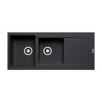 Chiuveta Granit Alazia 116x50 1 3/4B 1D Black