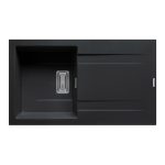 Chiuveta granit KARTESIO 86x50 1B 1D Black