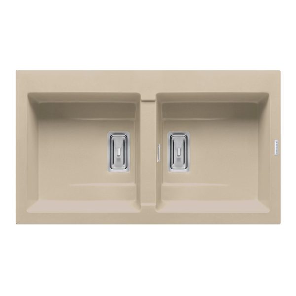 Chiuveta granit KARTESIO 86x50 2B Ivory