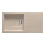 Chiuveta granit KARTESIO PLUS 100x50 1B 1D Ivory