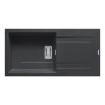 Chiuveta granit KARTESIO PLUS 100x50 1B 1D Black