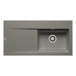 Chiuveta granit TEKTON 100x51 1B 1D DR Industrial Grey