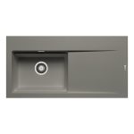 Chiuveta granit TEKTON 100x51 1B 1D ST Industrial Grey
