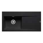 Chiuveta granit TEKTON 100x51 1B 1D ST Black