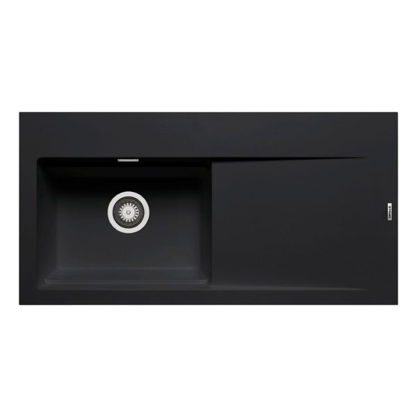 Chiuveta granit TEKTON 100x51 1B 1D ST Black