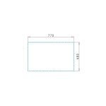 Chiuveta Granit ALAZIA 1B 1D 79x50 Industrial Grey - imagine 3