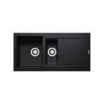 Chiuveta Granit Alazia 100x50 1 1/2B 1D Black