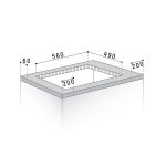 Plita gaz Pyramis 75PG 630 - imagine 3