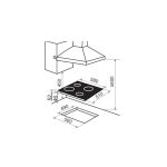 Plita electrica Pyramis 40CR Vitro - imagine 2
