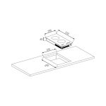 Plita inductie Pyramis 20TC Black - imagine 3