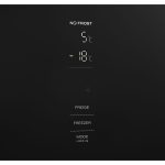 Combina frigorifica Pyramis FSK185H Black Glass - imagine 4