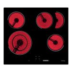 Plita electrica KÖRTING HE6243C Touch Control Black