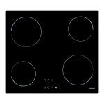 Plita electrica KÖRTING HE6241C Touch Control Black - imagine 2