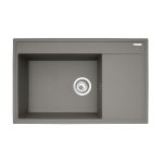 Chiuveta granit Pyramis CAMEA 79x50 1B 1D ST Industrial grey