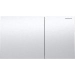 Geberit Sigma70 clapeta de actionare dubla, inox periat EasyToClean
