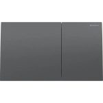 Geberit Sigma70 clapeta de actionare dubla, crom negru EasyToClean