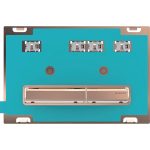 Geberit Sigma50 clapeta de actionare dubla placabila customizat, butoane rose gold