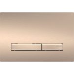 Geberit Sigma50 clapeta de actionare dubla rose gold, butoane rose gold