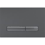 Geberit Sigma50 clapeta de actionare dubla negru cromat, butoane negre cromate
