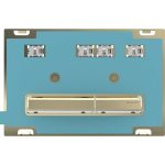 Geberit Sigma50 clapeta de actionare dubla placabila customizat, butoane bronz