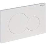 Geberit Sigma01 clapeta de actionare dubla, alb lucios - imagine 2