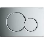 Geberit Sigma01 clapeta de actionare dubla, crom lucios