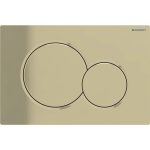 Geberit Sigma01 clapeta de actionare dubla, bronz