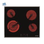 Plita electrica Pyramis PHC61510IFB Black Glass & Inox