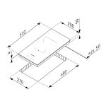 Plita electrica Pyramis PHC31210FMW White Glass - imagine 2
