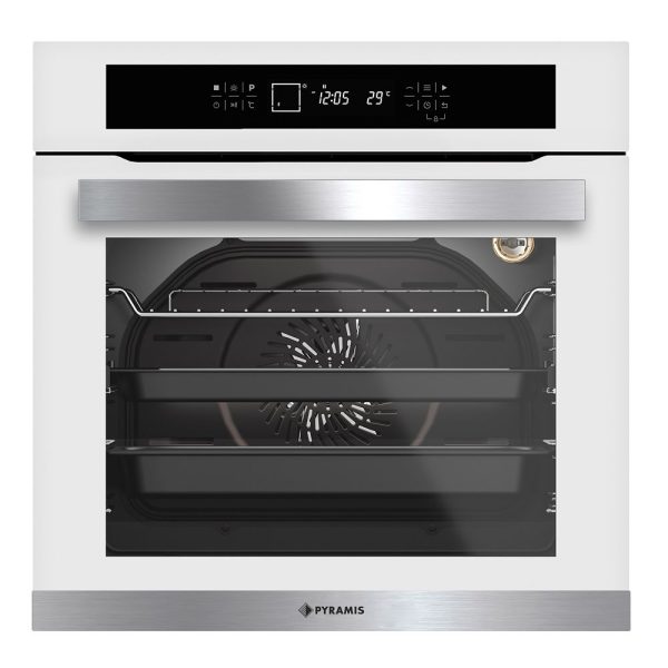 Cuptor electric Pyramis 60IN 8061 S5-T White Glass & Inox