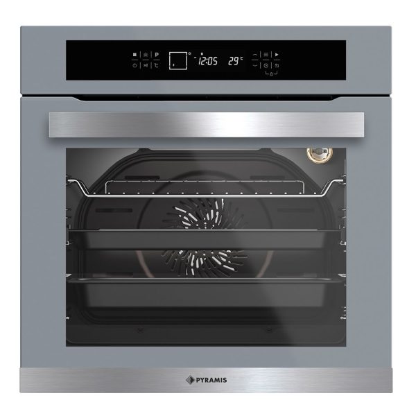 Cuptor electric Pyramis 60IN 8063 S5-T Grey Glass & Inox